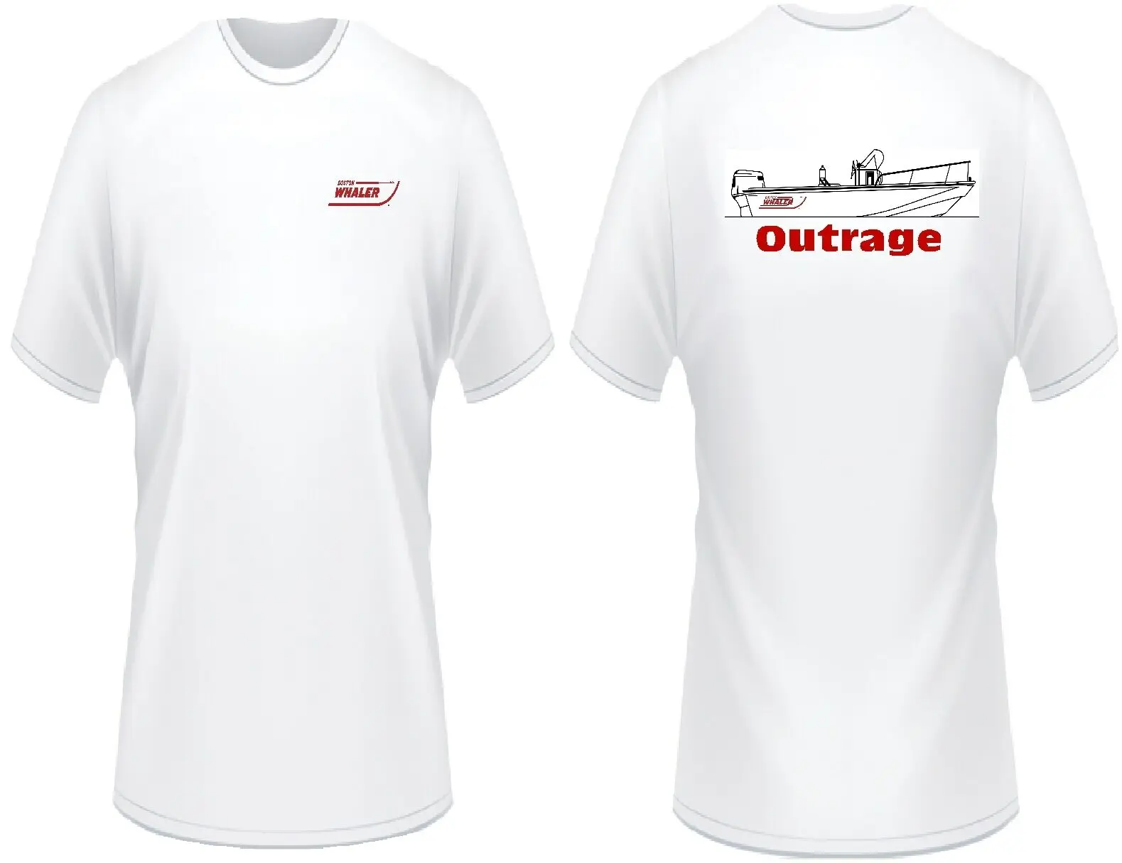 

Boston Whaler Outrage Drawing T-Shirt