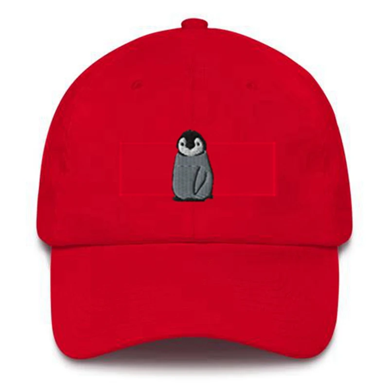 WZCX New Penguin Embroidery Cartoons Baseball Cap Snapback Unisex Adjustable Spring Autumn Hip Hop Fashion Dad Hat Peaked Cap 6