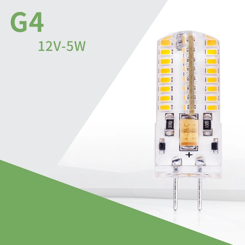 G4 светодиодный светильник лампа кристалл подвесной s 12V 3W 5W бисер