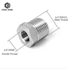 CK 1/8”-1-1/4“ SS304 stainless steel Pipe Reducer Fittings Hex Reducing Bushing  Male To Female Thread DN6-DN50 Pipe Fitting ► Photo 3/5