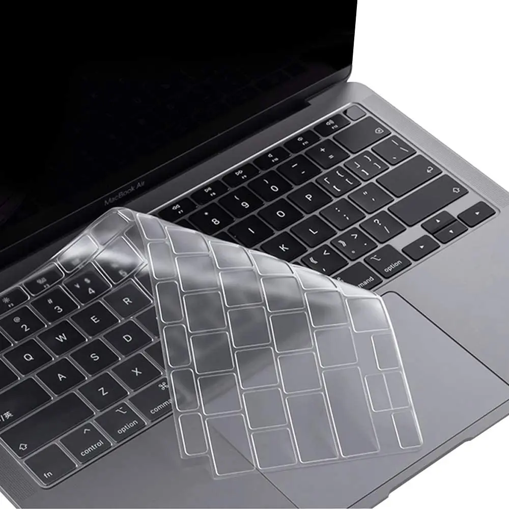 Ultra Sottile Tpu Copertura Della Tastiera Della Pelle Per Il Nuovo Macbook Air 13 Pollici 2020 A2179 O Nuovo Macbook Air 13 2019 2018 A1932 Modello