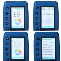 WR-10QC Digital Color Difference Meter Tester 8mm Portable Colorimeter Color Analyzer 2