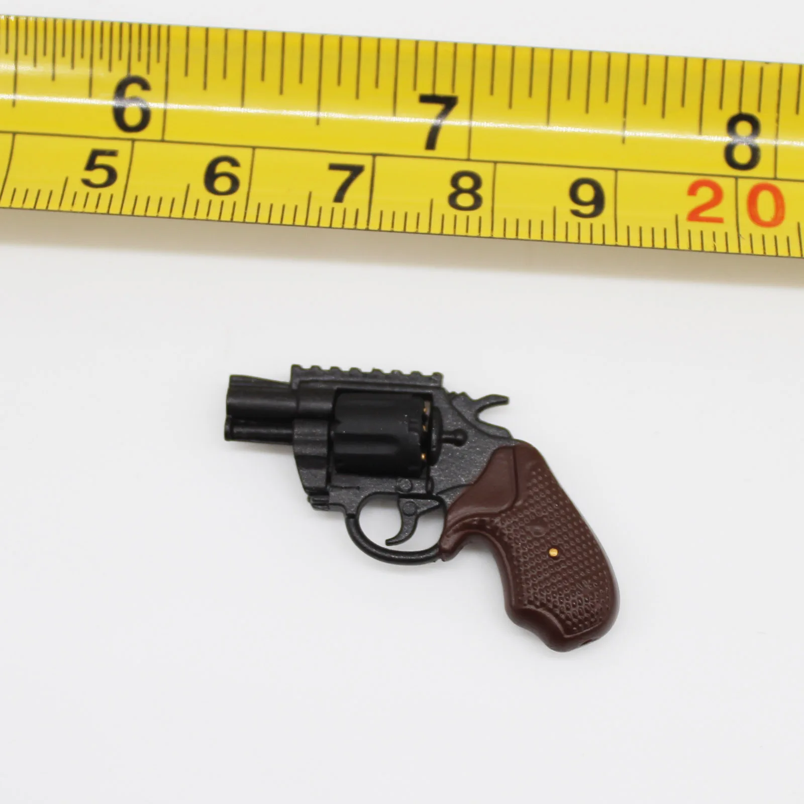

1/6 Short Plastic Revolver Model Toys for 12''Figures Bodies Toys Gifts