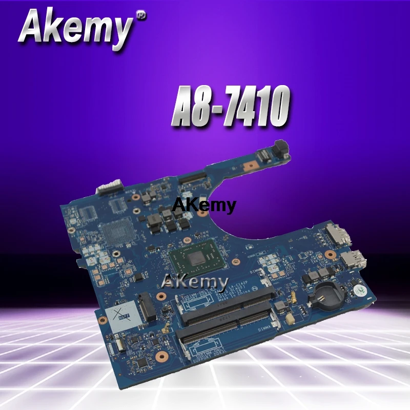 Для Dell Inspiron 5455 5555 ноутбук Mortherboard WithA8-7410 cpu AAL12 LA-C142P материнская плата протестирована работы