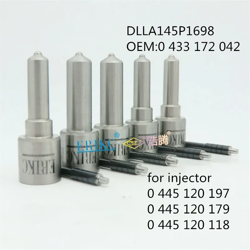 

ERIKC Nozzle DLLA145P1698 Auto Spare Parts 0 433 172 042 dlla 145p 1698 for Bosch 0 445 120 197 0 445 120 179 0 445 120 118