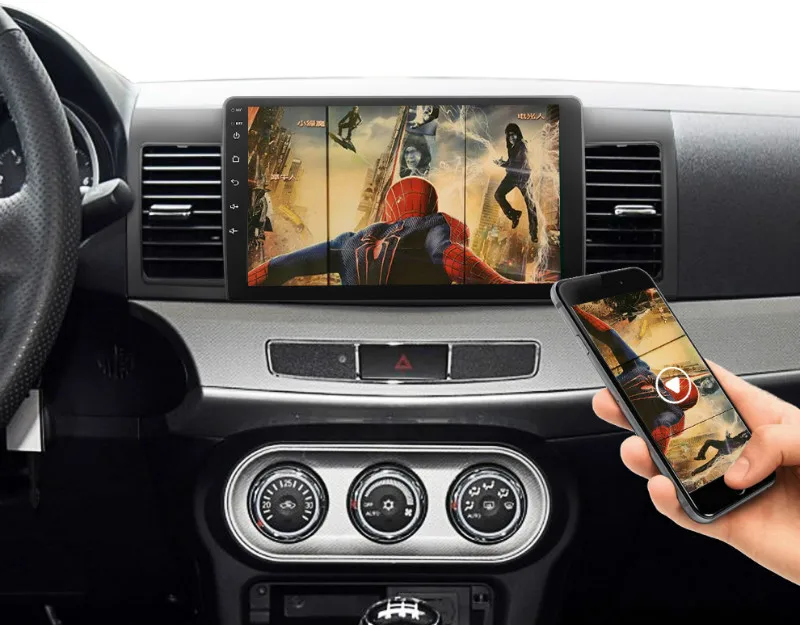 Essgoo Android Центральный Multimidia видео плеер стерео gps навигация Autoaudio 2din Автомагнитола для Mitsubishi Lancer-ex 2010