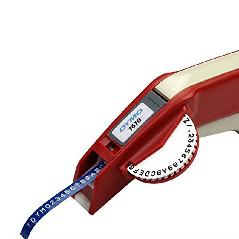 DYMO 1610 Manual Label Maker for 3D Embossing Plastic and 3mm to 9mm Label Tape