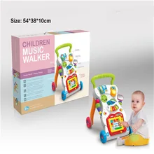 Многофункциональная прогулочная коляска, обучающая детская игрушка, детская коляска для ползания