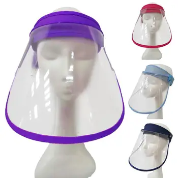 

Unisex Dust Proof Anti Droplet Saliva Face Shield Visor Isolation Protective Hat mascara reutilizable masque velo pollution