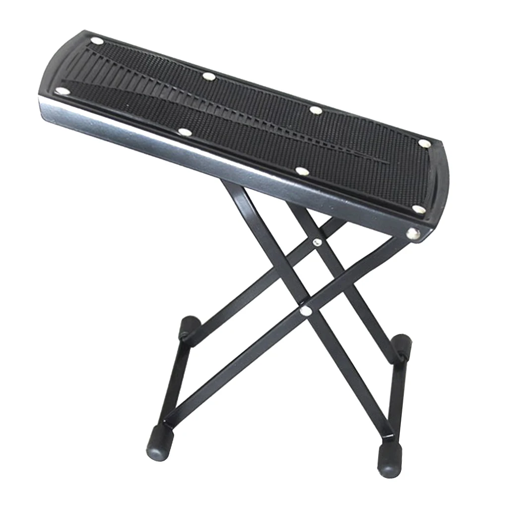 Guitar Foot Rest Guitar Footstool, Portable, Adjustable, Folding, for Classical Guitar