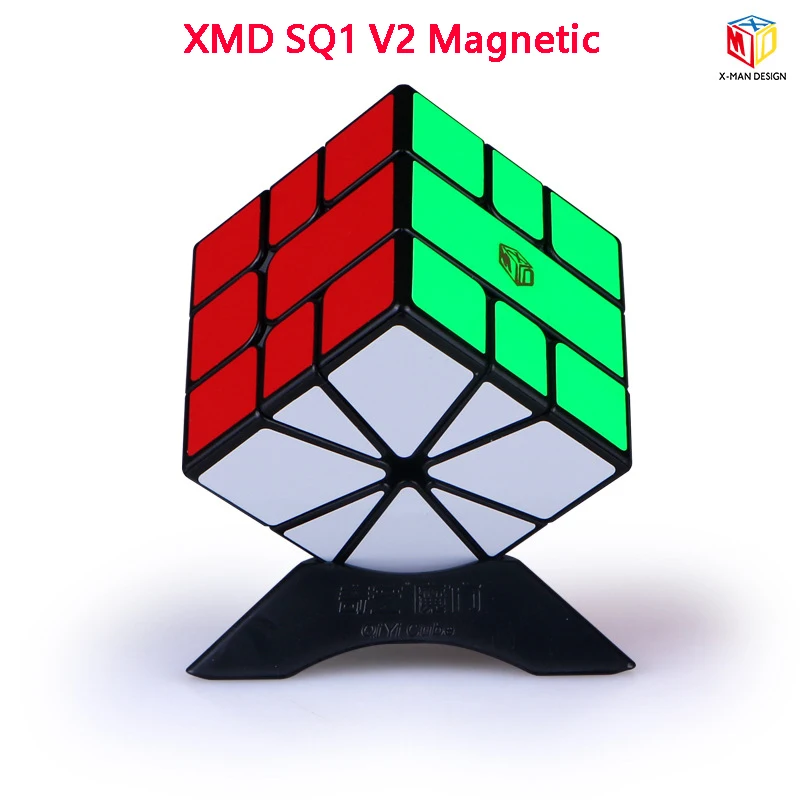 Волшебные магнитные кубики XMD SQ1 V2 M Qiyi Mofangge Volt SQ-1 пазл X-Man дизайн квадратная 1