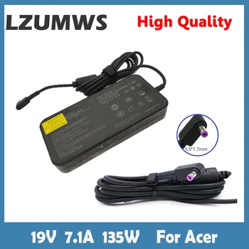 

LZUMWSEU 19V 2.1A 40W 5.5*1.7mm AC Adapter Notebook Laptop Charger For Acer Aspire D270 D257 Power Supply For Laptop Adapter