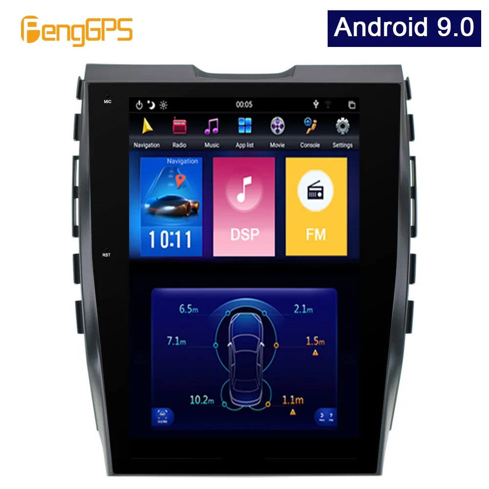 4G 64G PX6 Android 9,0 автомобильный Радио Tesla вертикальный экран для Ford edge- аудио плеер In-dash Carplay gps навигация