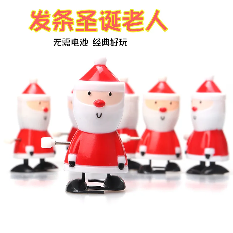 Заводная игрушка Санта Клаус, заводная игрушка, рождественский подарок, стиль