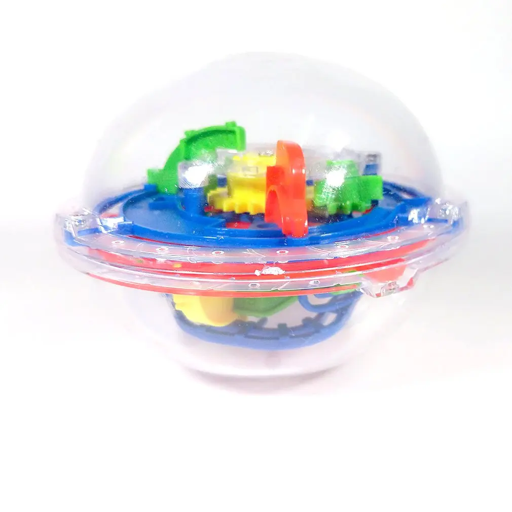Children'S Intelligence Training Challenge 3D Fun Maze Ball Ufo Magic Smash Maze Game Ball Magic Maze Ball