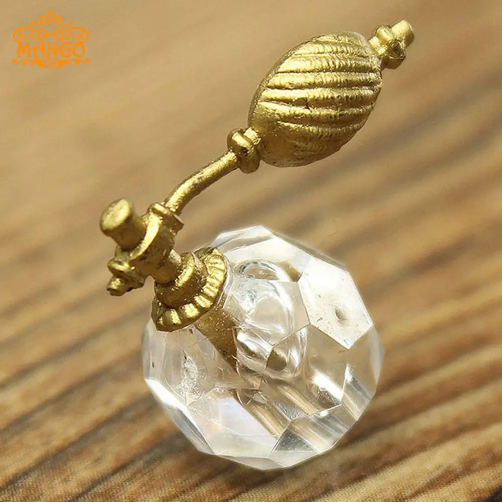 1: 12 Dollhouse Mini Model Accessories Dress up Collocation BEEKING Realistic Transparent Perfume Bottle