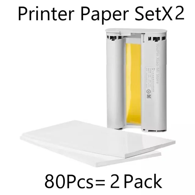 mini color printer Xiaomi Mijia Mi Photo Printer 6-inch Heat Sublimation Finely Restore True Color Auto Multiple Wireless Remote Portable printer canon mini printer film Printers