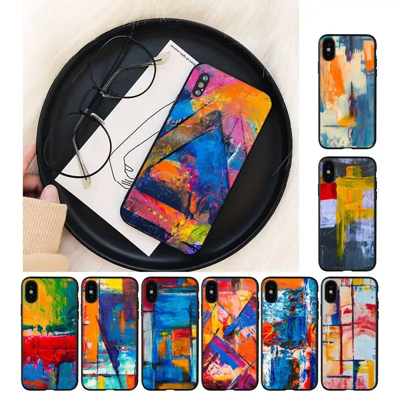 Цветной холщовый чехол Yinuoda для телефона iPhone 11 8 7 6 6S Plus X XS MAX 5 5S SE 2020 XR pro