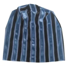 B198015 стильный женский пуловер с новой эластичной и мягкой черно-Синей Полосатой тканью для