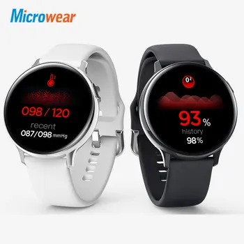 

Microwear S20 Sports Smart Watch Full Touch 1.4" IP68 ECG Health Tracker Message Reminder Women Men Sports Modes Bluetooth Music