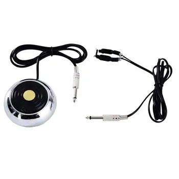 

Pedal for Tattoo Machines Clip Cord Kit 360 Round Stainless Steel Footswitch and Clip Cord Set For Tattoo Machine Power Supply