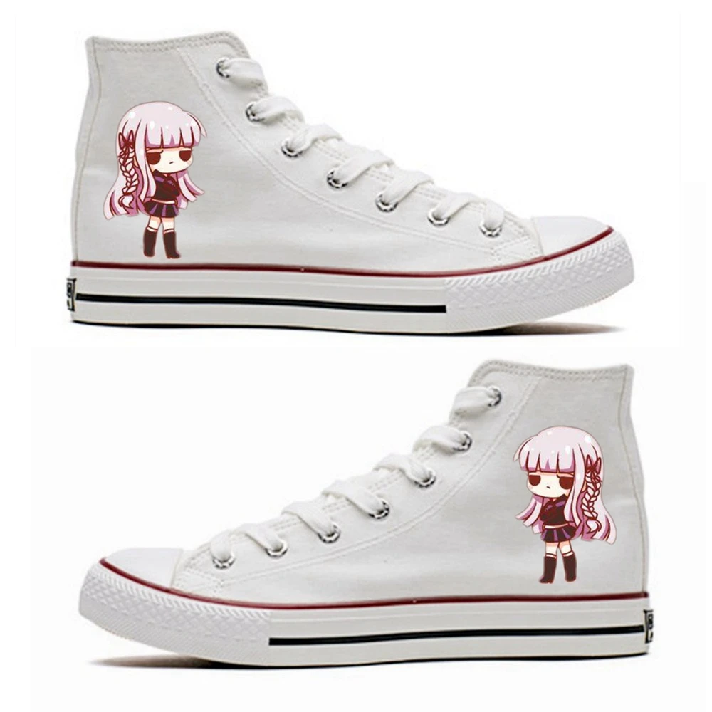 Тканевая обувь для костюмированной игры Danganronpa Kirigiri kiuko; обувь для костюмированной вечеринки; женская и Мужская Спортивная обувь для подростков; Повседневная Уличная обувь для путешествий
