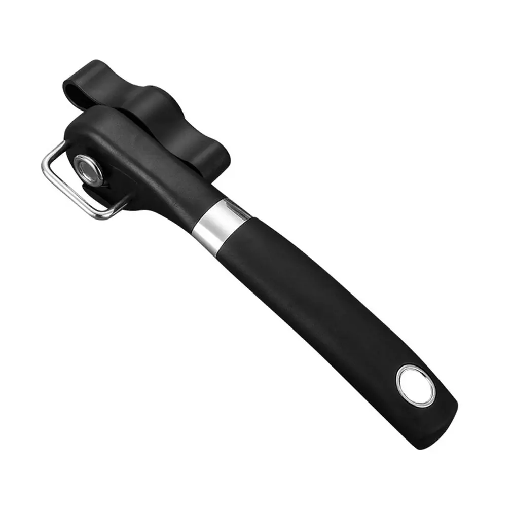 

Safety Can Opener Fda Cross-border Black Multifunctional Stainless Steel Can Exquisitely Designed Durable