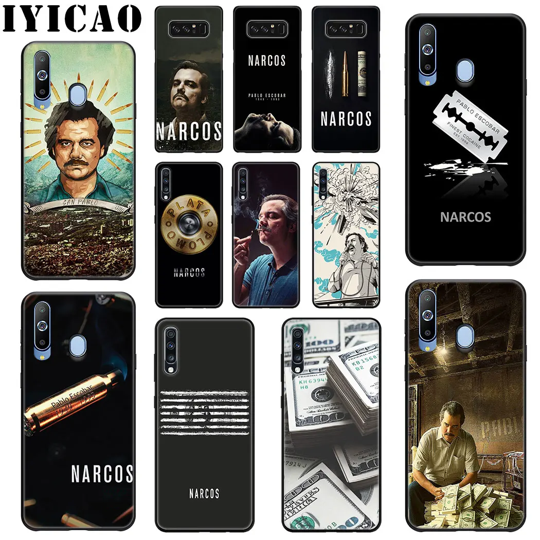 IYICAO нарко ТВ Pablo escobar Мягкий силиконовый чехол для телефона samsung A70 A60 A50 A40 A30 A20 A10 M10