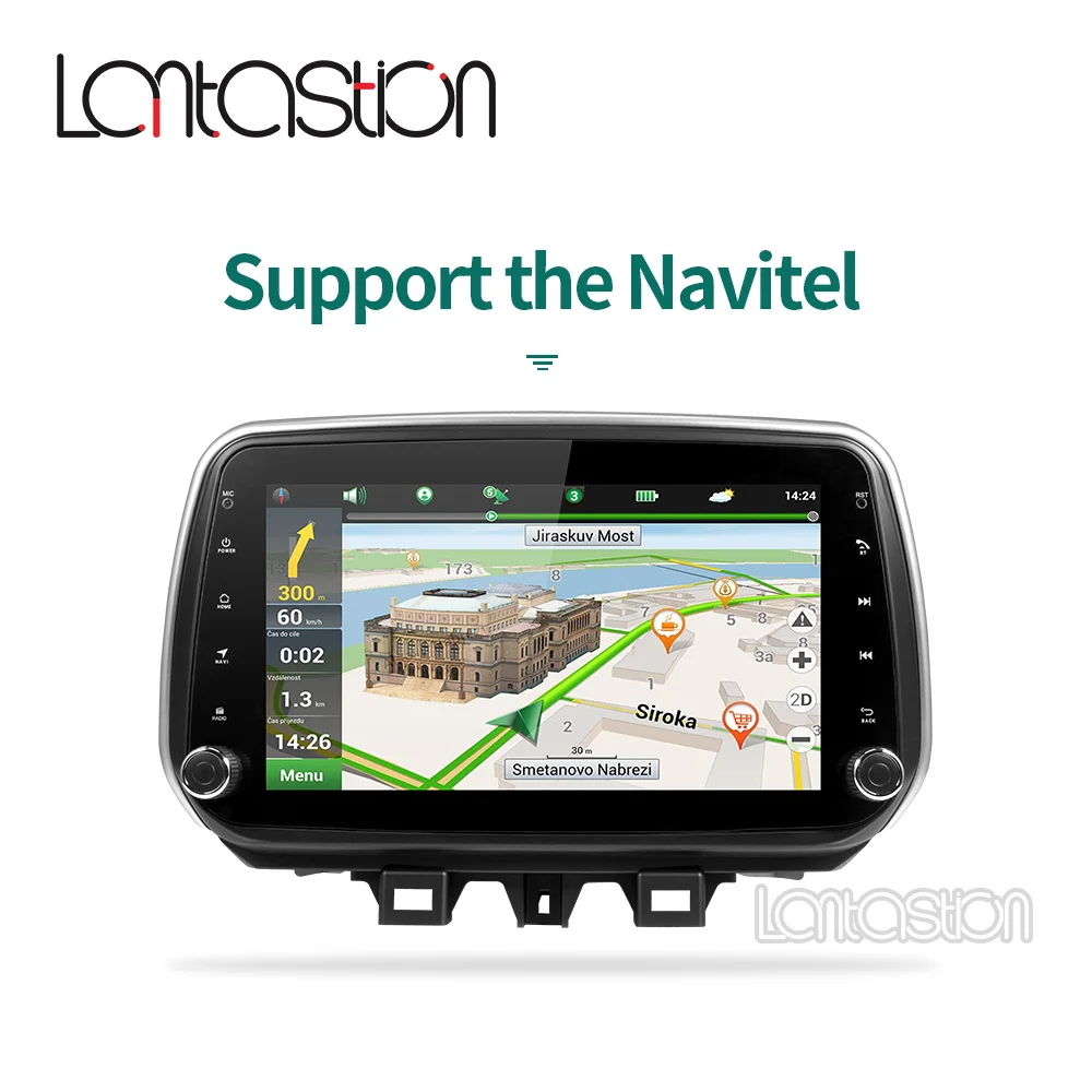 Discount Android 9.0 car dvd gps player for hyundai Tucson ix35 2018 car dvd gps navigation raido video  player 1 din car stereo 5