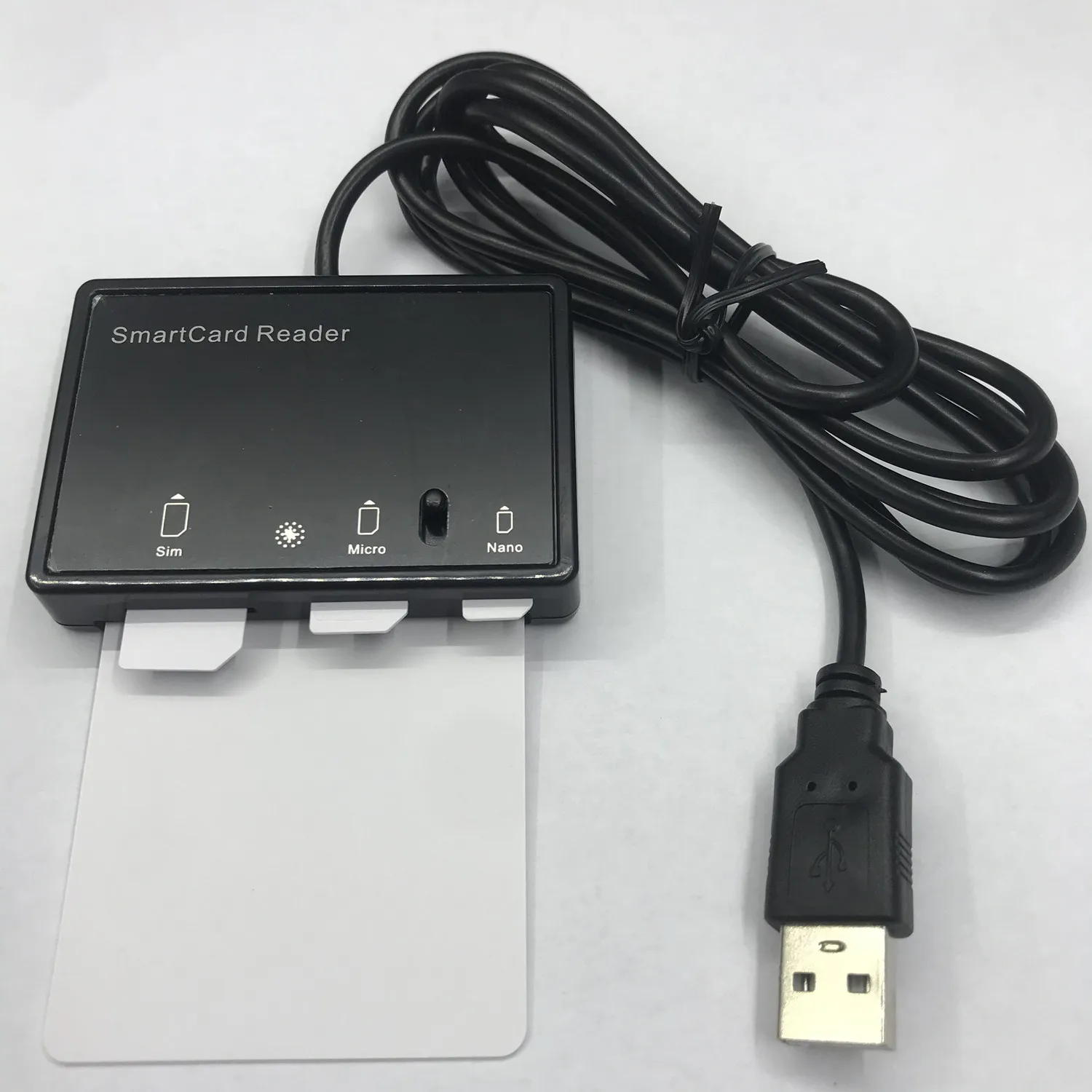 OYEITIMES MCR3516 кардридер USB 2 0 в 1 ID 1/2FF 12 Мбит/с Поддержка Контактная смарт карта ридер