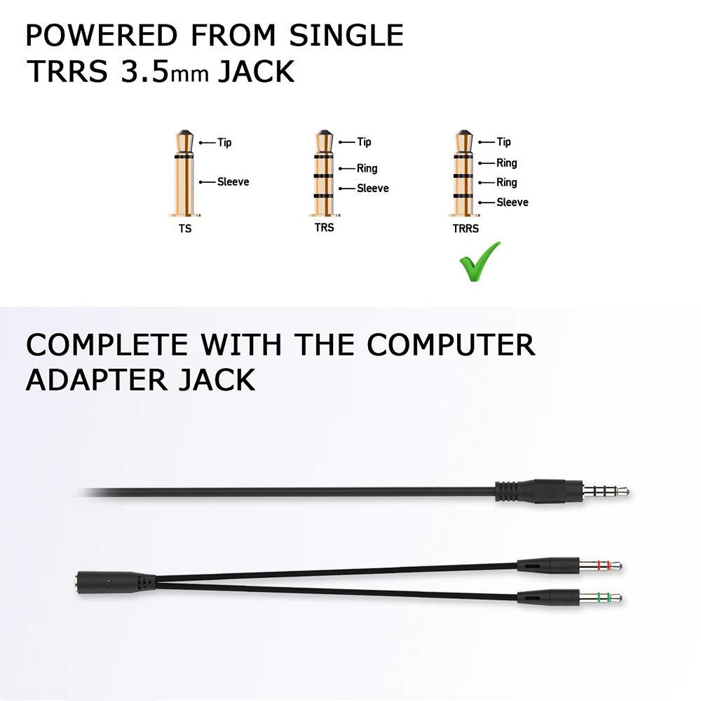 Игровые наушники FANTECH MH82 с разъемом 3 5 мм проводные ПК стерео гарнитурой