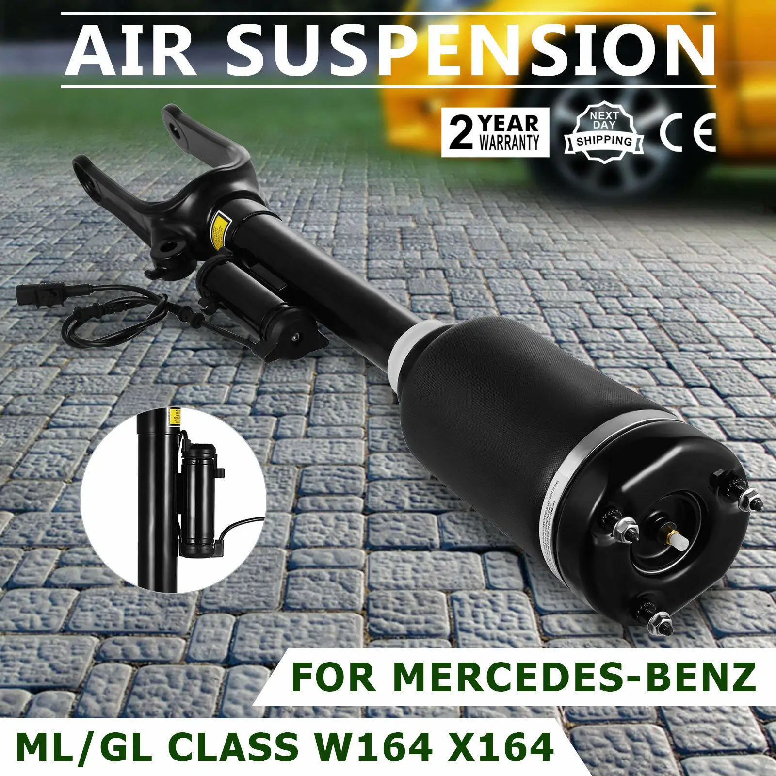

W164 X164Strut Air Suspension Shock Absorber Pneumatic Suspension Shock Absorber For Mercedes 2005-12 ML GL Klasse