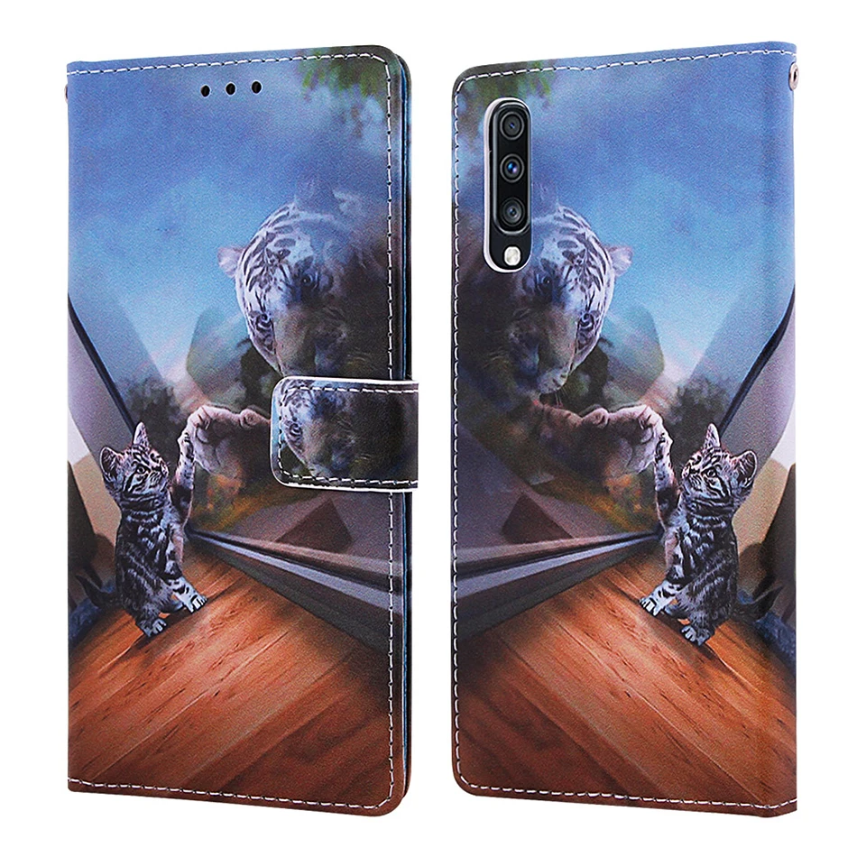 Мультфильм слот для карт чехол портмоне с откидной крышкой Samsung Galaxy A11 A41 M11 A91 A81 S10