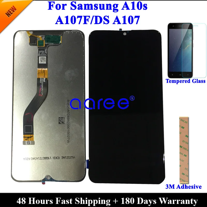Тестовый ЖК-дисплей для samsung A10S lcd A107F/DS A107 lcd для samsung A10S A107 ЖК-экран сенсорный дигитайзер сборка