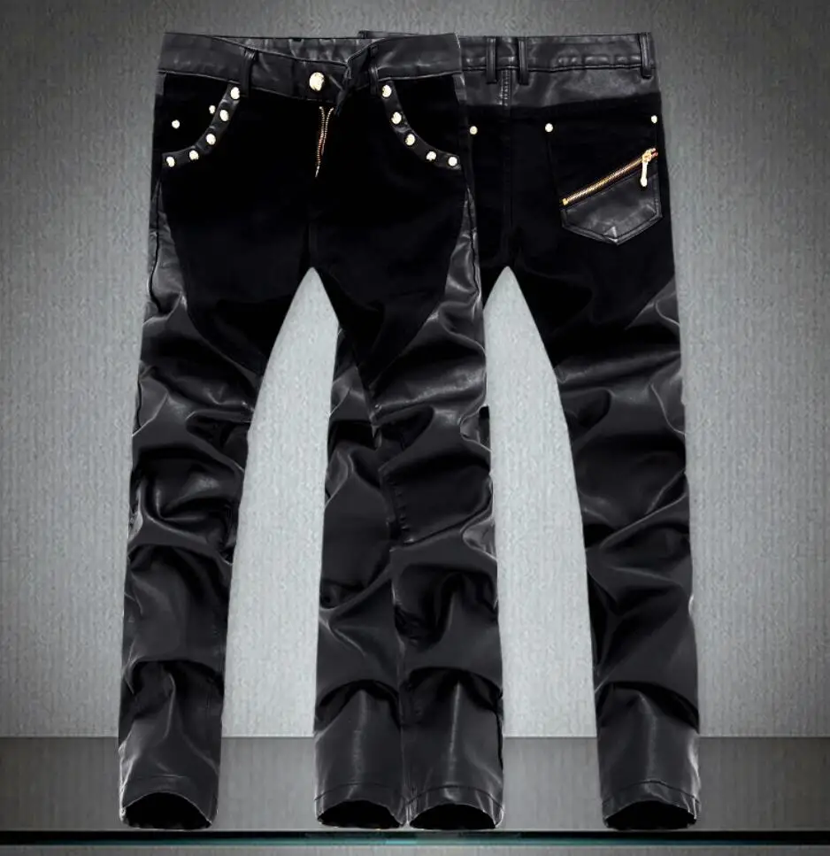 Details 66+ half jeans half leather pants in.eteachers