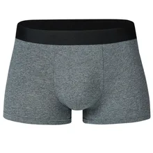 High Quality Male Cotton Underwear Boxers Men Mid Waist Boxer Shorts Breathable Elastic Soft Men's Panties Underpants Cueca