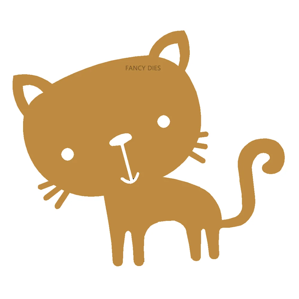 

Animal cat decoration Wooden Cutting Die Ideas Decorations Knife Mold Cutter