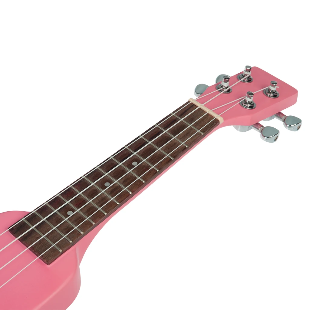 Naomi Electric укулеле 2" сопрано Solidwood Okoume электрический набор укулеле Сумка-розовый+ струнная Студенческая начинающая девочка/мальчик 5 цветов