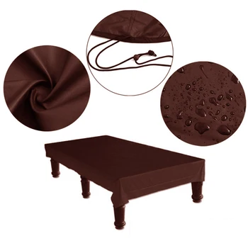 

Pool Snooker Pool Table Cover Waterproof High quality Durable Practical
