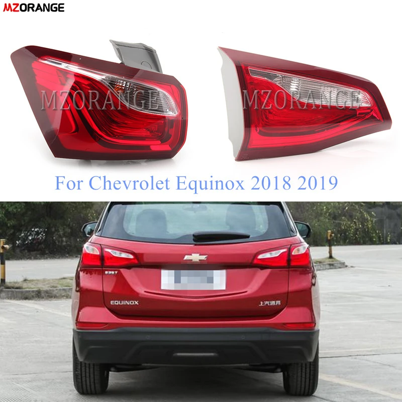 20182019 chevy equinox rear outer right side led taillight assembly