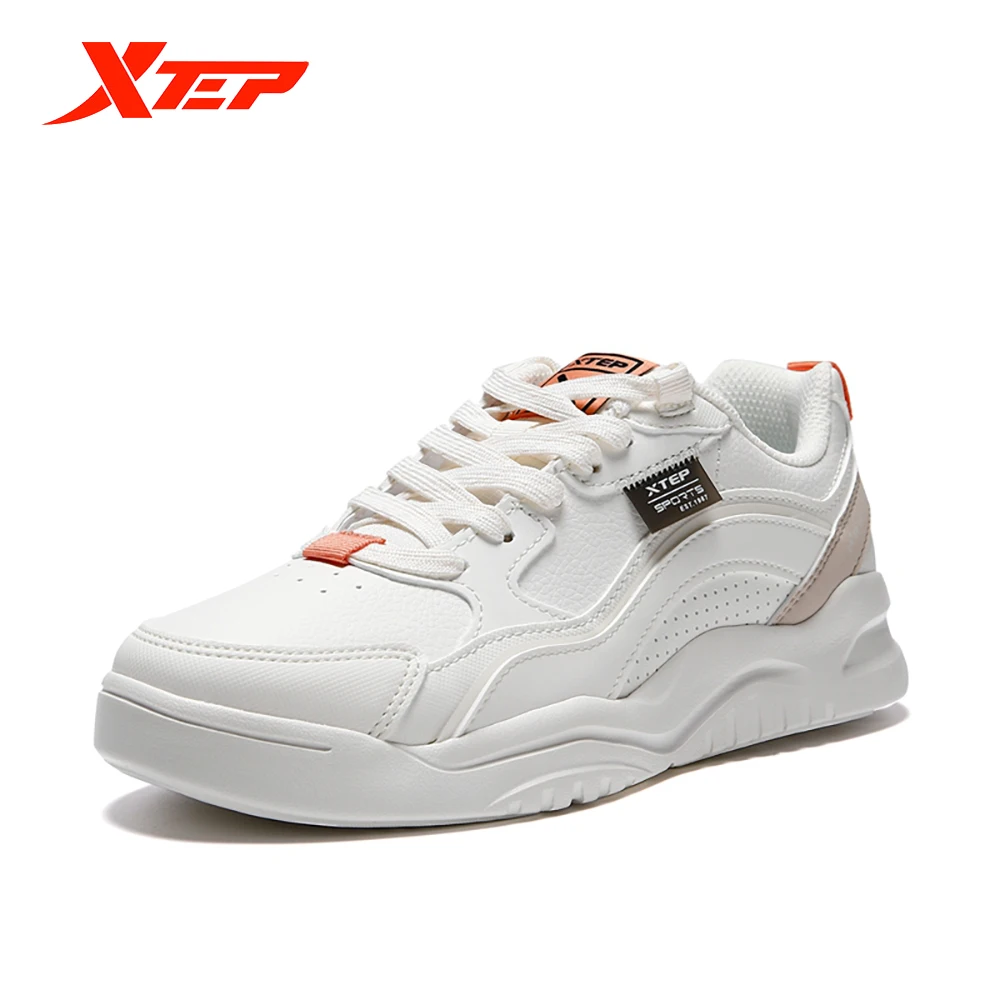 Xtep Women's Shoes 2021 New Leisure Skateboarding Shoes Fashion