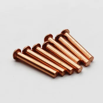 

copper rivet nut solid Button round head rivet nut insert M6X40mm 50pcs