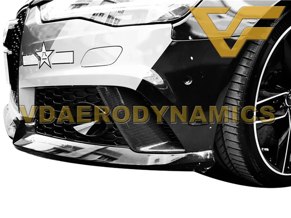 Подходит для 12-15 16-18 Audi RS6 VAD-OEM Комплект переднего бампера из углеродного волокна