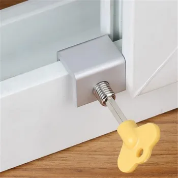 

High Quality Move Window Child Safety Lock Sliding Windows Lock Security Sliding Sash Stopper Baby Care