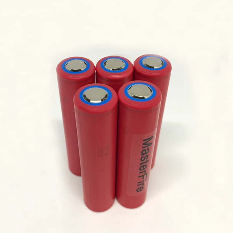 

MasterFire Original Sanyo NCR18650GA 3500mAh 18650 3.7V Rechargeable Battery for Toy Flashlight lithium batteries 30A discharge