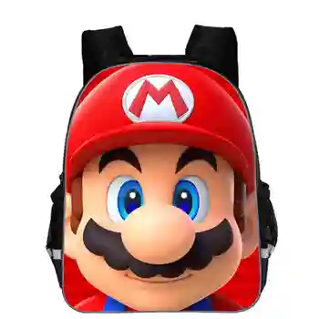 

13 Inch Mario Bros School Bags for Kindergarten Children kids School Backpack for Girls Boys Children's Backpacks Mochila