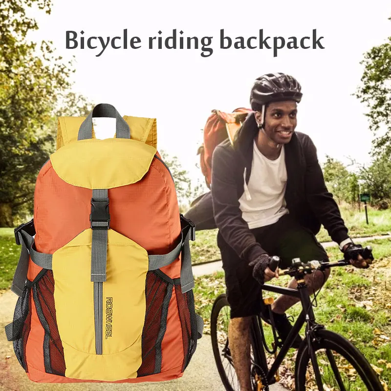 

250D Nylon Climbing Shoulder Bags Folding Bag Backpacks 20L Durable