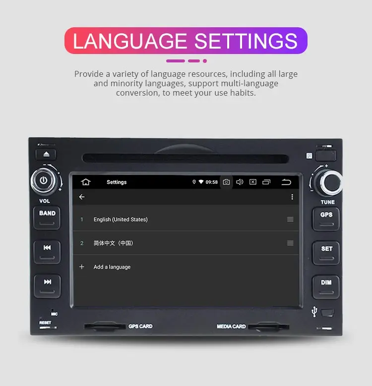 Top Besina Android 9.0 2 din Car DVD GPS Radio Player For Volkswagen PASSAT B5 MK5 GOLF POLO TRANSPORTER Radio GPS Navigation Stereo 11