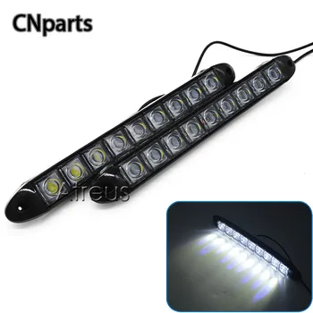 

Auto 2X Car 9LED Daytime Running Lights DRL Lamp 12V For Renault Megane 2 Logan Captur Jeep Alfa Romeo 159 Chevrolet Cruze