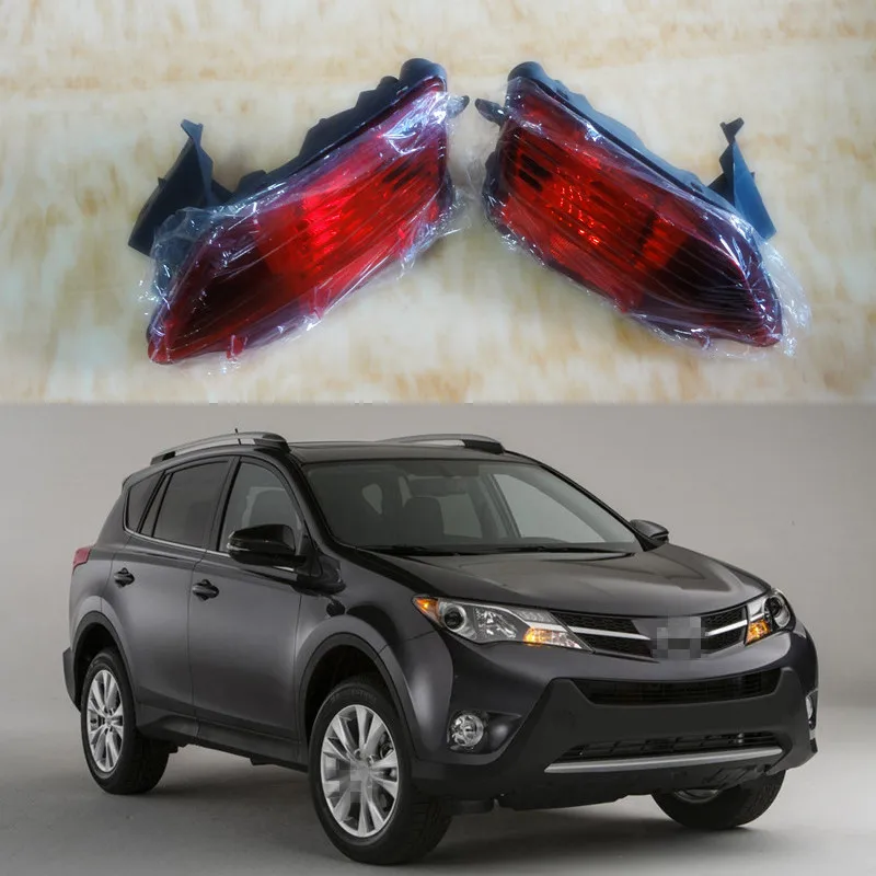 2 шт./пара противотуманные фары для заднего бампера TOYOTA RAV4 2013 2015|fog light lamp|bumper fog